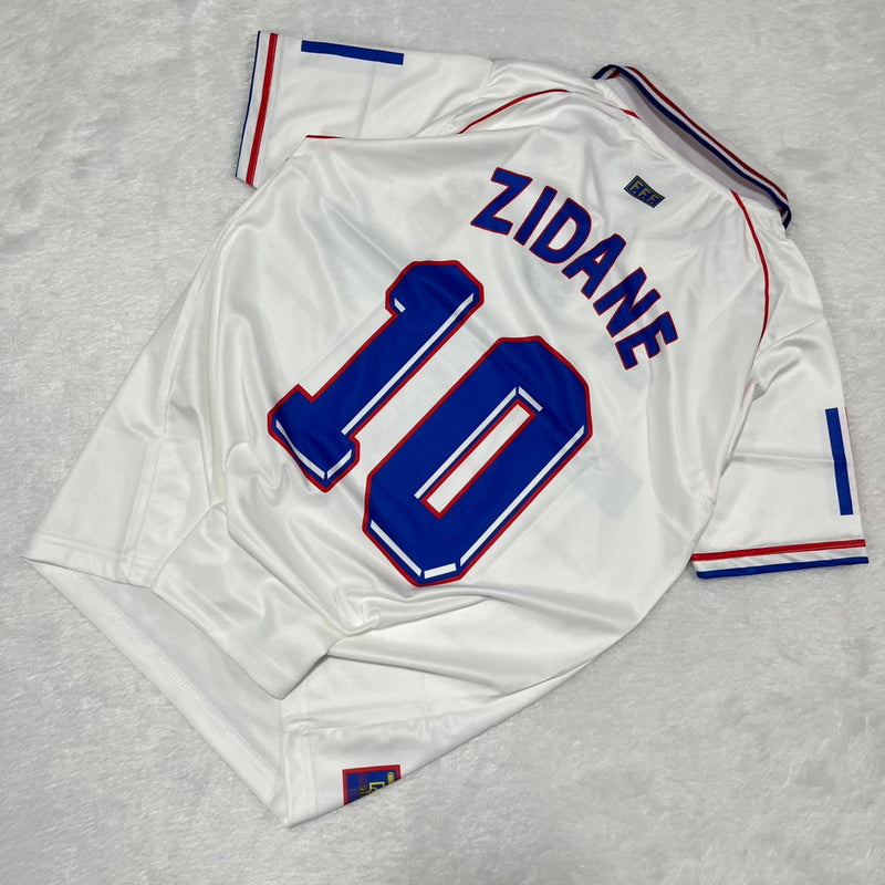 France 2006 ZIDANE 10 Away Retro Jersey