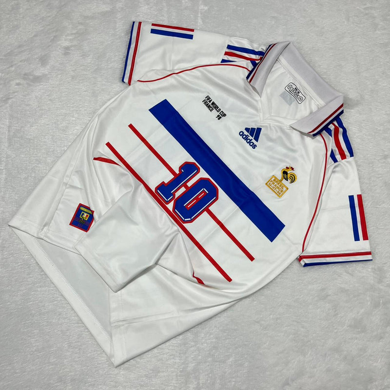 France 2006 ZIDANE 10 Away Retro Jersey